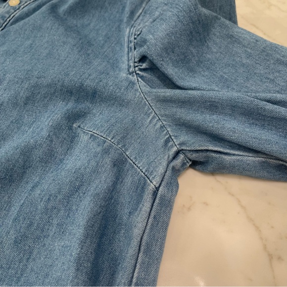 GAP Woman’s Blue Denim Dress with buttons and pockets - Picture 12 of 16